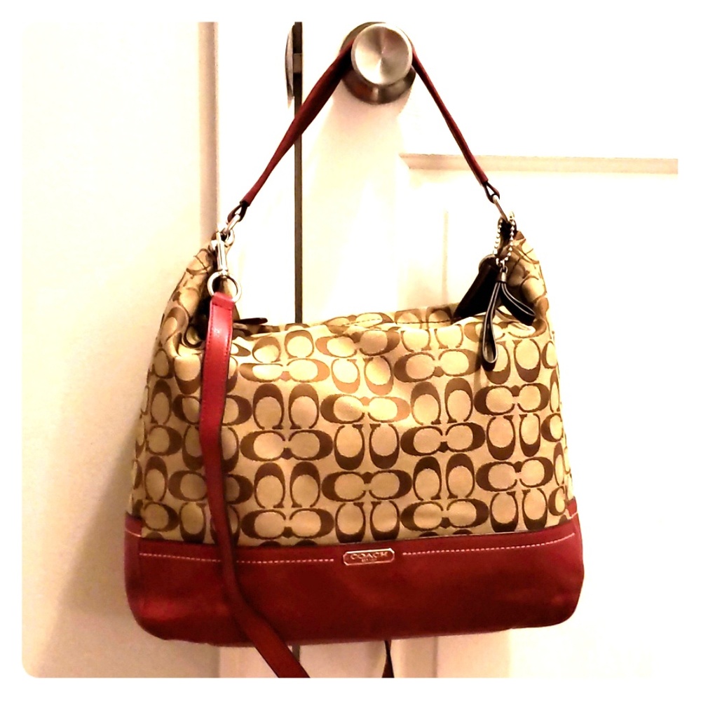 Coach cross body purse